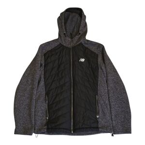 New Balance fleece zip up hoodie size mens M